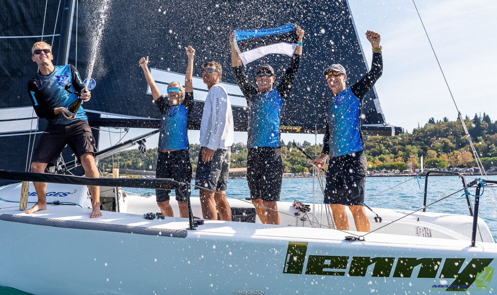 Lenny Sailing Team - Melges 24 - Corinthiani Euroopa Meister 2021