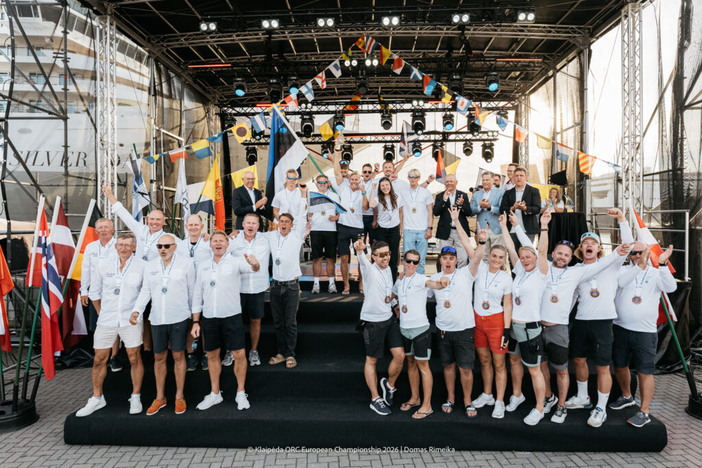 ORC C klassi Corinthian poodium - Klaipeda ORC EM 2026 © Domas Rimeika