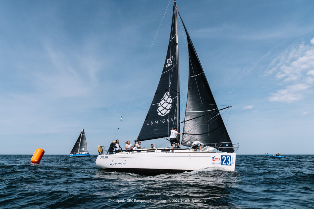 LUMI First 34.7 Mart Eensalu juhtimisel - Klaipeda ORC EM 2026 © Janis Spurdzins